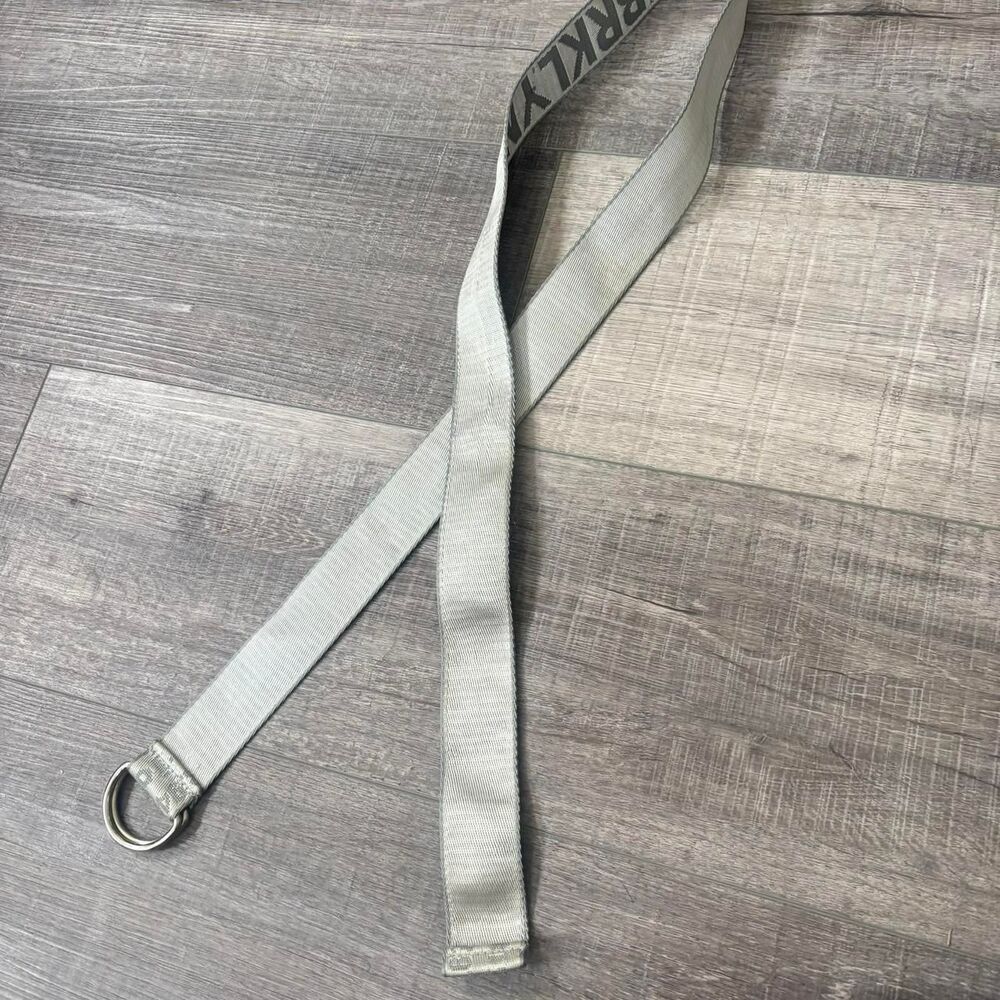 Unbranded Women's Grey and Cream Belt